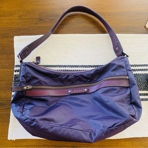 Purple Boho Shoulder Bag LeSportSac